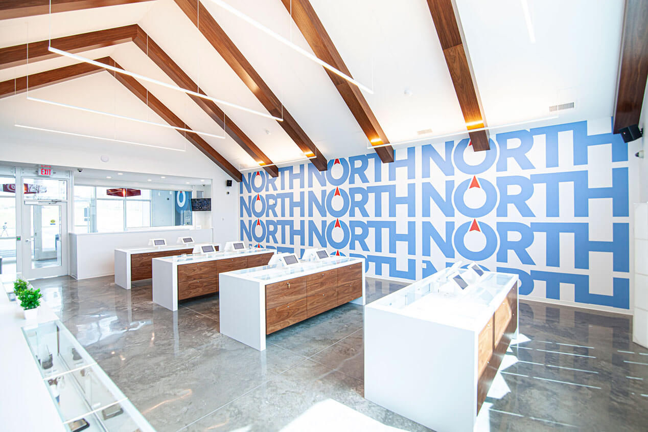North Medical Cannabis store interior Hillsboro Missouri